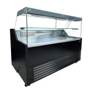 Vitrine réfrigérée Wesley 2.5 2590 mm 208 litres - Noir - Combisteel