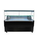 Vitrine réfrigérée Wesley 2.5 2590 mm 208 litres - Noir - Combisteel
