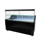 Vitrine réfrigérée Wesley 2.5 2590 mm 208 litres - Noir - Combisteel