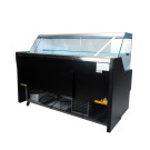 Vitrine réfrigérée Wesley 2.5 2590 mm 208 litres - Noir - Combisteel