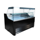 Vitrine réfrigérée Wesley 2.5 2590 mm 208 litres - Noir - Combisteel