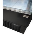 Vitrine réfrigérée Wesley 2.5 2590 mm 208 litres - Noir - Combisteel