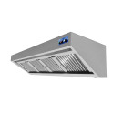 Hotte murale avec moteur 2400 - 3000 m3 d'air/heure - Combisteel
