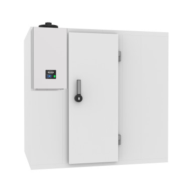 Chambre froide négative avec groupe 2400x2700x2200 - 120 mm - Combisteel