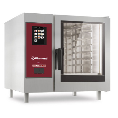 Four gaz touch vapeur directe / convection 6 x GN - Diamond  au meilleur prix sur Restock CHR