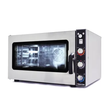 Four mixte professionnel 5 GN 1/1 - Manuel - Vapeur directe 50-270°C - Double vitrage - 230V - Vesta  au meilleur prix sur Resto
