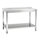 Table trav. 700, L1500, AD Inox - Bartscher