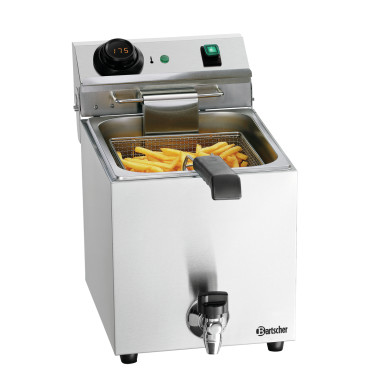 Friteuse MDI SNACK III Plus 3,3 kW Inox - Bartscher