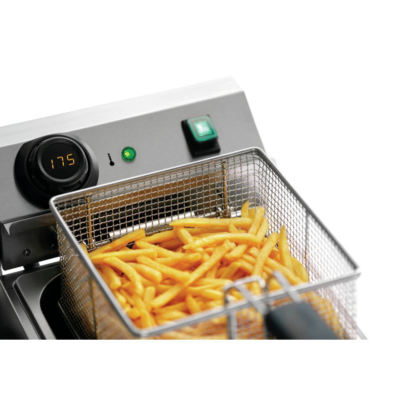 Friteuse MDI SNACK III Plus 3,3 kW Inox - Bartscher