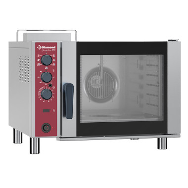 Four gaz à convection 6x GN 1/1- humidificateur - Diamond  au meilleur prix sur Restock CHR
