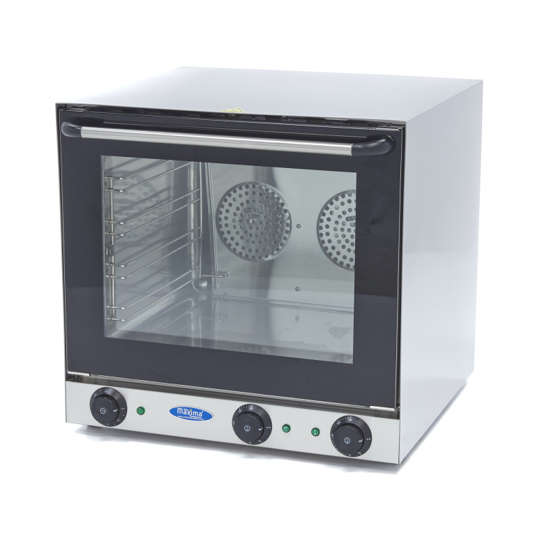 Four à convection - Grill - 4 plaques - Minuterie intégrée - 300°C - Maxima  au meilleur prix sur Restock CHR
