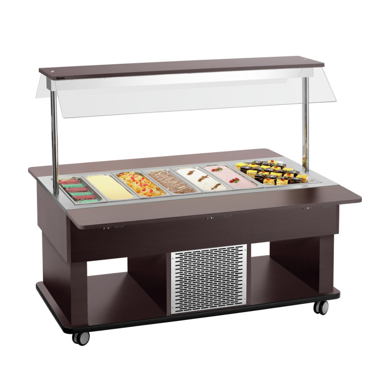 Chariot buffet Kids K4110-150W 0.356 kW Inox - Bartscher