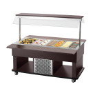 Chariot buffet Kids K4110-150W 0.356 kW Inox - Bartscher