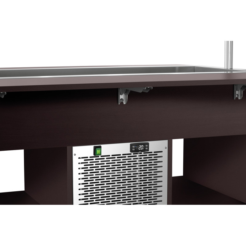 Chariot buffet Kids K4110-150W 0.356 kW Inox - Bartscher