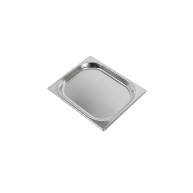 Tôle GN, 1/2 bord renforcé Inox 1/2 GN - Bartscher