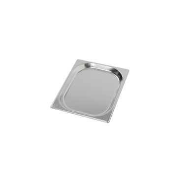 Tôle GN, 1/2 bord renforcé Inox 1/2 GN - Bartscher