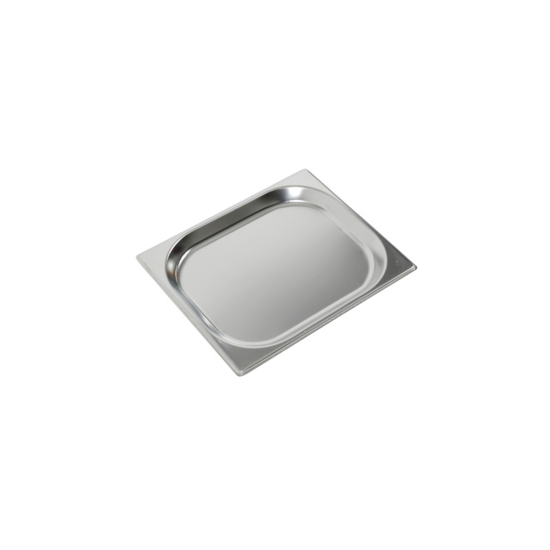 Tôle GN, 1/2 bord renforcé Inox 1/2 GN - Bartscher