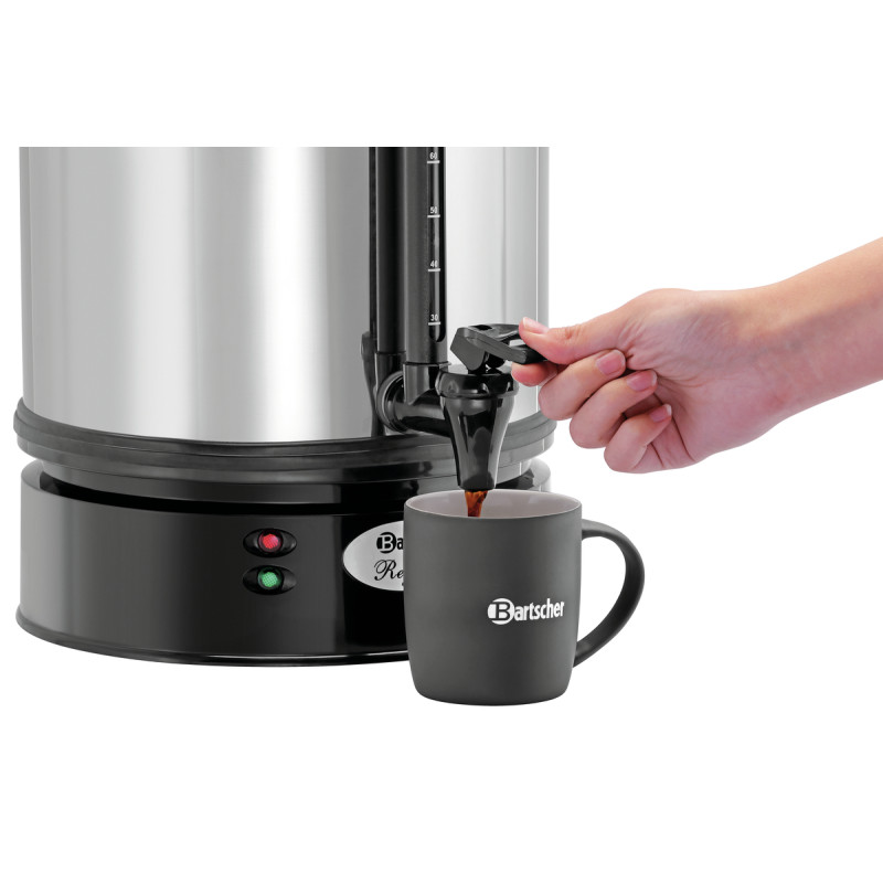 Percolateur à café Regina Plus 40 1.2 kW Inox - Bartscher