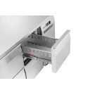 Table réfrigérée Easy S4-1501 0.25 kW Inox - Bartscher