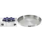 Couvercle m. chaud 200057/A200052 Inox - Bartscher