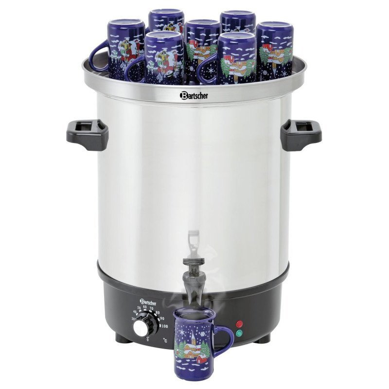Couvercle m. chaud 200057/A200052 Inox - Bartscher