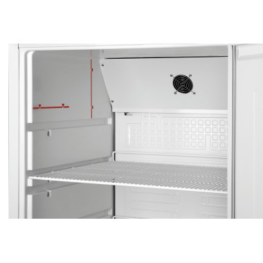 Armoire de restauration positive 590LW 0.128 kW 2/1 GN - Bartscher
