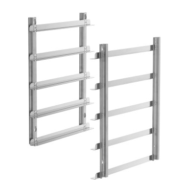 Glissières de support 6040 SST2-7110 Inox - Bartscher