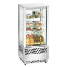 Vitrine réfrig. Mini 78L, inox A2CH 0.18 kW - Bartscher