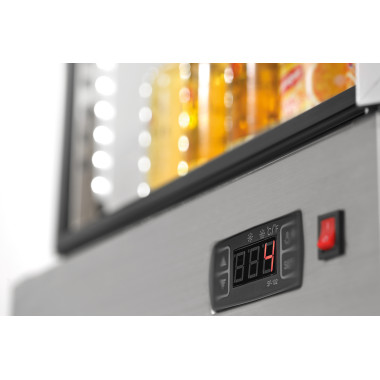 Vitrine réfrig. Mini 78L, inox A2CH 0.18 kW - Bartscher