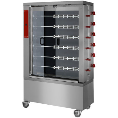 Rôtissoire électrique vitro. 6 x 6 poulets - Diamond  au meilleur prix sur Restock CHR