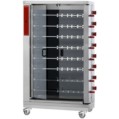 Rôtissoire électrique vitro. 8 x 6 poulets - Diamond  au meilleur prix sur Restock CHR