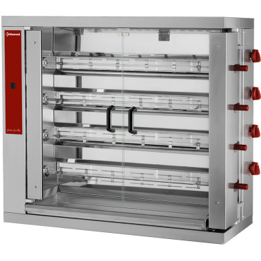 Rôtissoire à gaz 4 x 6 poulets - Diamond  au meilleur prix sur Restock CHR