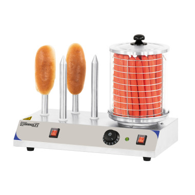 Appareil à hot-dog électrique - 4 plots - 550W - Casselin  au meilleur prix sur Restock CHR