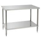 Table trav. 700, L1200, EI Inox - Bartscher