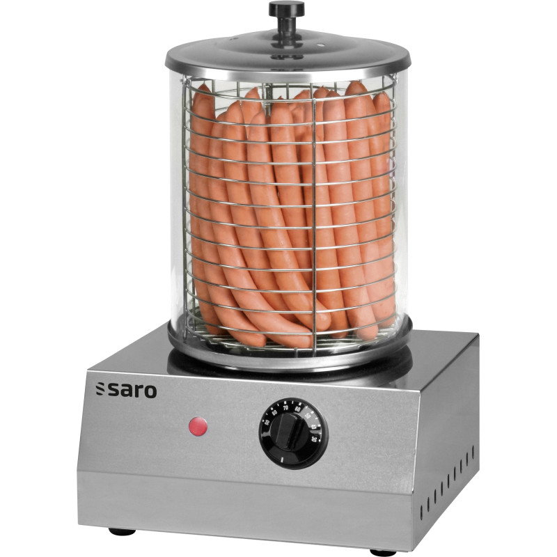 Cuiseur hot-dogs - Verre - Thermostat - 1kW - Saro  au meilleur prix sur Restock CHR