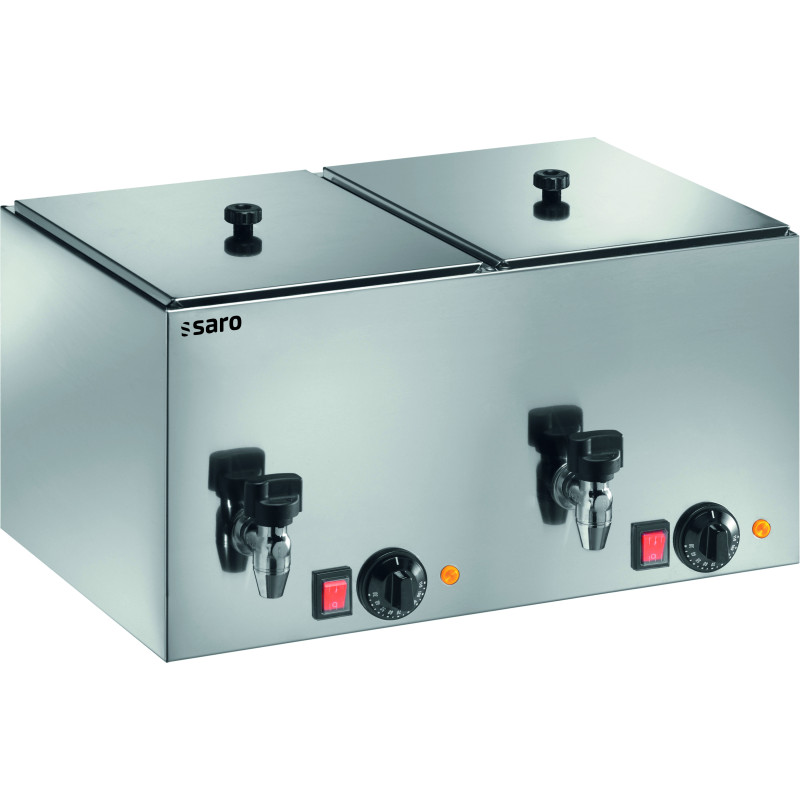 Chauffe-saucisses - Double - Inox - 2kW - Saro  au meilleur prix sur Restock CHR
