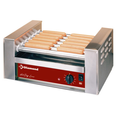 Grill saucisses électrique- 7 rouleaux - Diamond  au meilleur prix sur Restock CHR