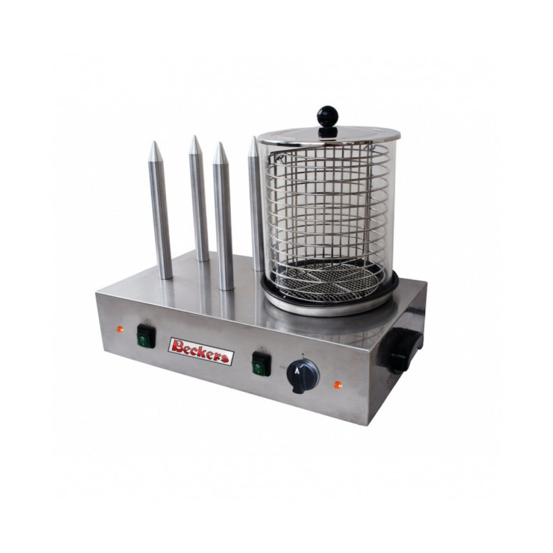 Machine à Hot-Dog - 4 Broches - 650W - Professionnelle - Beckers  au meilleur prix sur Restock CHR