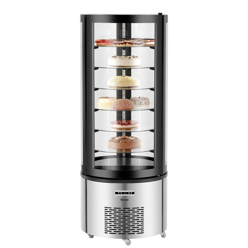 Vitrine à gâteaux 400L 0.48 kW Inox - Bartscher