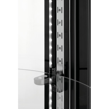 Vitrine à gâteaux 400L 0.48 kW Inox - Bartscher