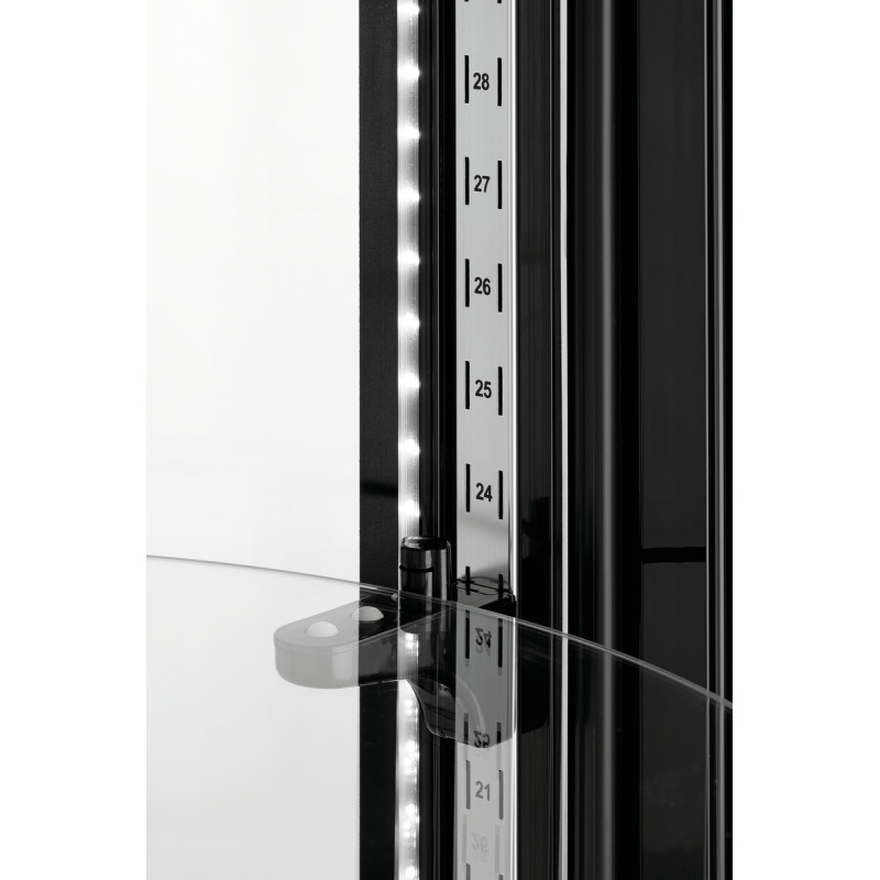 Vitrine à gâteaux 400L 0.48 kW Inox - Bartscher