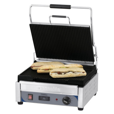 Grill Panini Premium grand rainuré - Minuteur - 2400W - Casselin  au meilleur prix sur Restock CHR