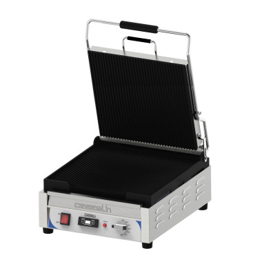 Grill Panini Premium XL rainuré - Minuteur - 2400W - Casselin  au meilleur prix sur Restock CHR