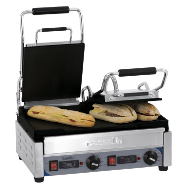 Grill Panini Premium double lisse - Minuteur - 2900W - Casselin  au meilleur prix sur Restock CHR