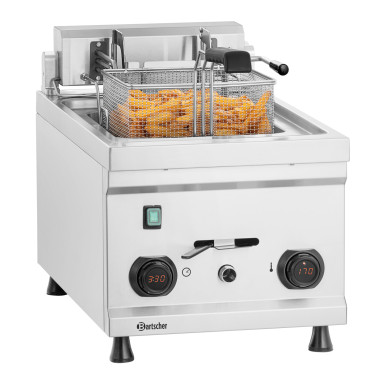 Friteuse MDI 12L relevage automatique 9 kW Inox - Bartscher