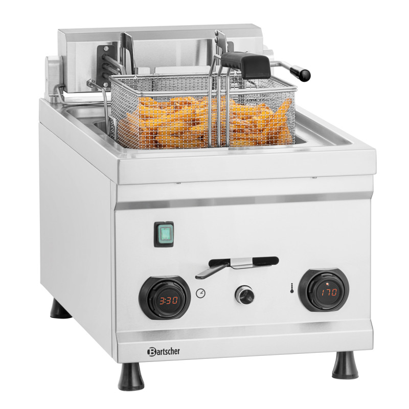 Friteuse MDI 12L relevage automatique 9 kW Inox - Bartscher