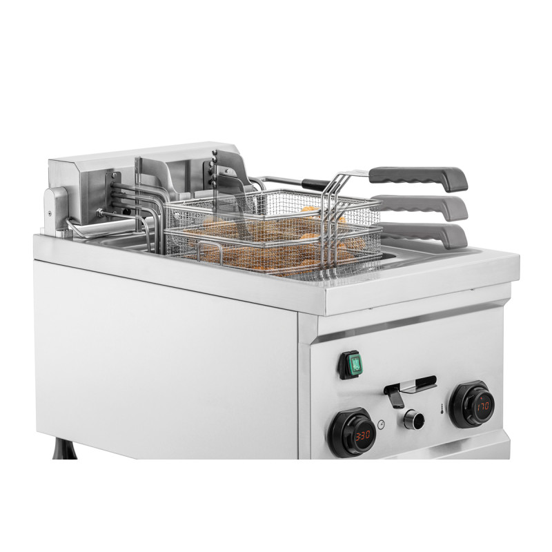 Friteuse MDI 12L relevage automatique 9 kW Inox - Bartscher