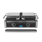 Grill Contact - Rainuré - Double Plaque de Grill - 2 x 22cm - Maxima  au meilleur prix sur Restock CHR