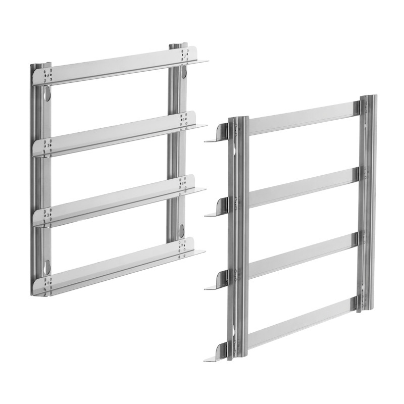 Glissières de support 6040 SST2-5110 Inox - Bartscher
