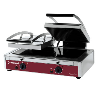 Grill panini double vitrocéramique - Diamond  au meilleur prix sur Restock CHR